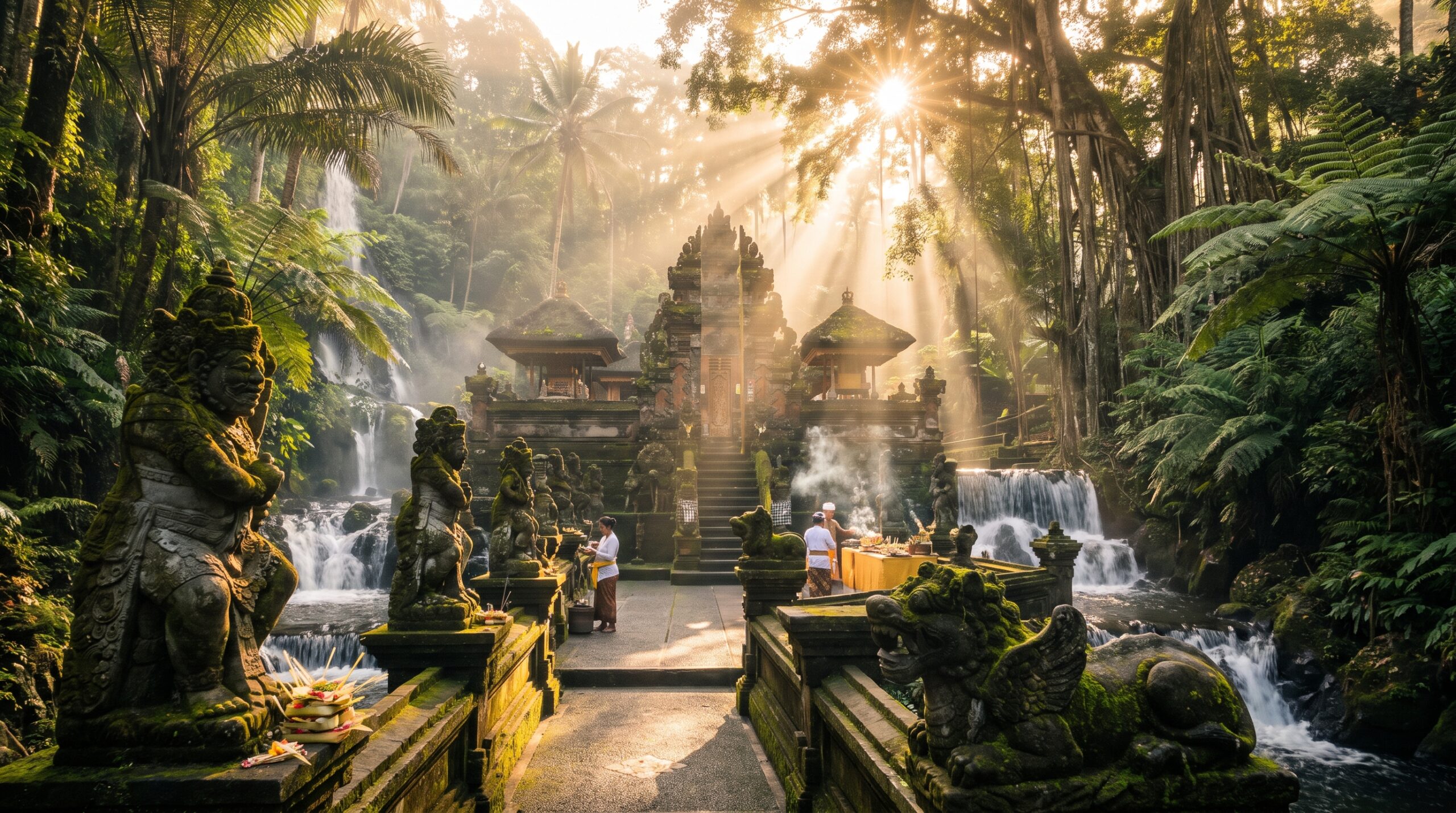 Ancient Balinese Temple Wallpaper